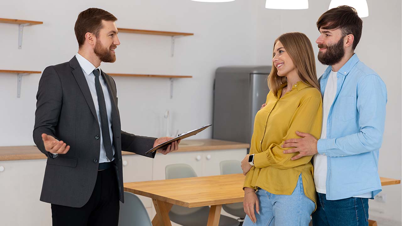 A professional adviser discussing lease extension with a landlord.